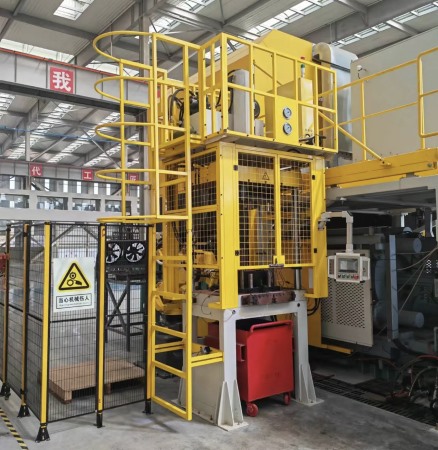 Automatic edge cutting machine Supplementary for mounting anti-detachment lock Foot cylinder Core extraction oil circuit